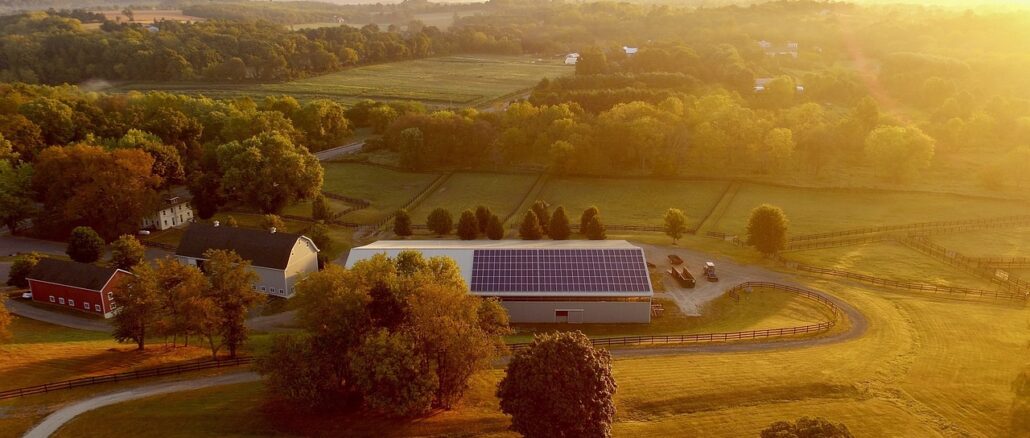 Agrivoltaik: Maximierung der Landnutzungseffizienz durch Solarfarming