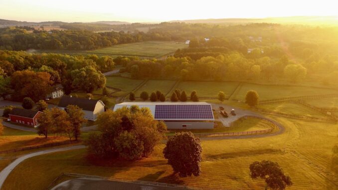 Agrivoltaik: Maximierung der Landnutzungseffizienz durch Solarfarming